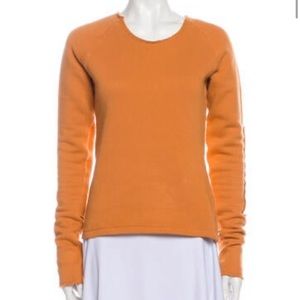 Kristensen Du Nord Designer sweatshirt, orange, GUC, XS